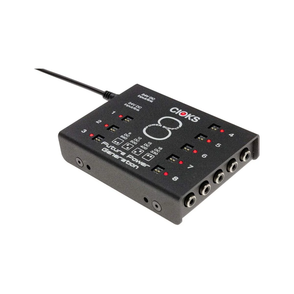 CIOKS CIOKS 8 8-output Isolated Guitar Pedal Power Supply Expander Kit - Image 12