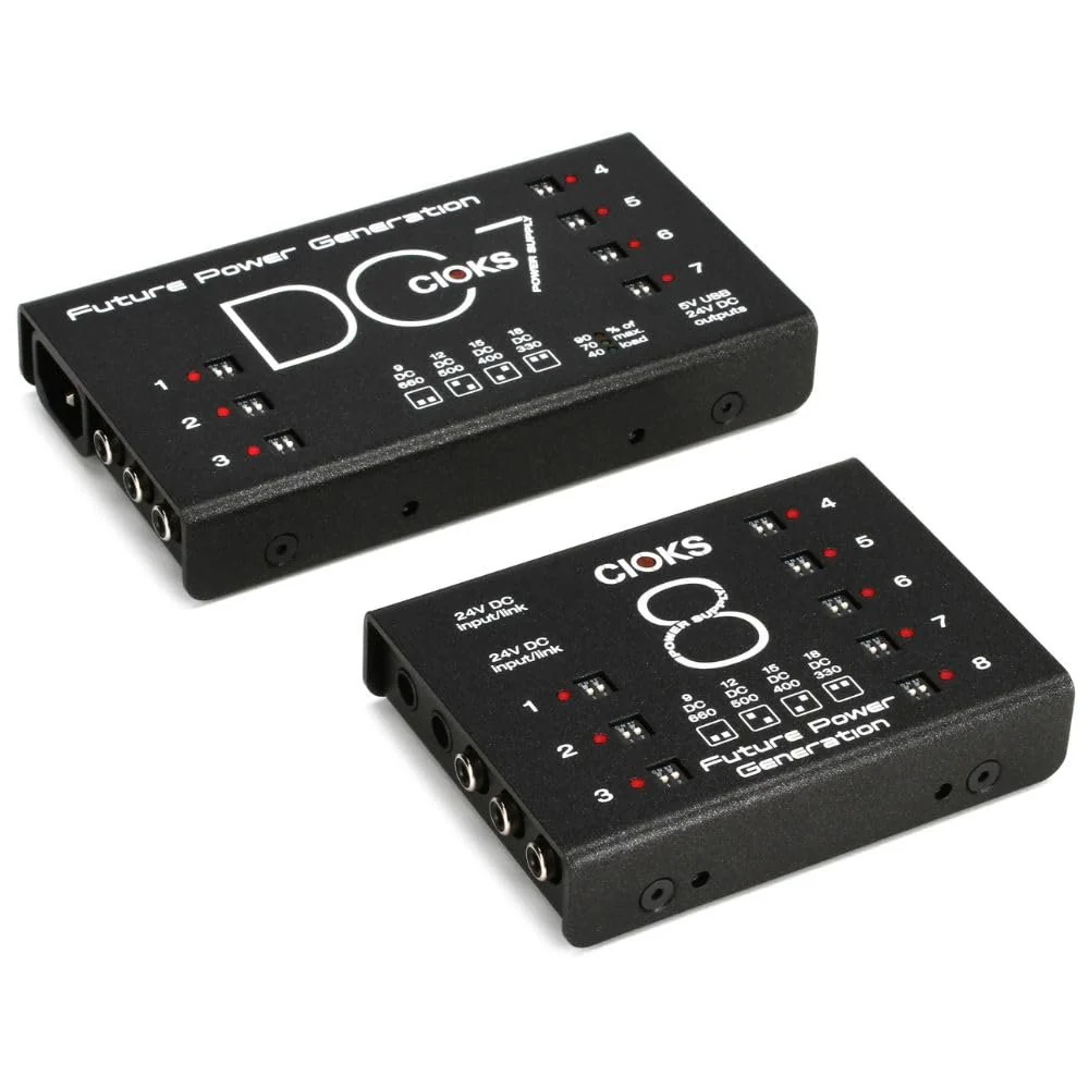 CIOKS SPB Special Limited Edition DC7 Power Supply and C8 Expander Superpower Bundle w/ 4X Strukture S6P48 Woven Right Angle Patch Cables and Liquid Audio Polishing Cloth - Image 4
