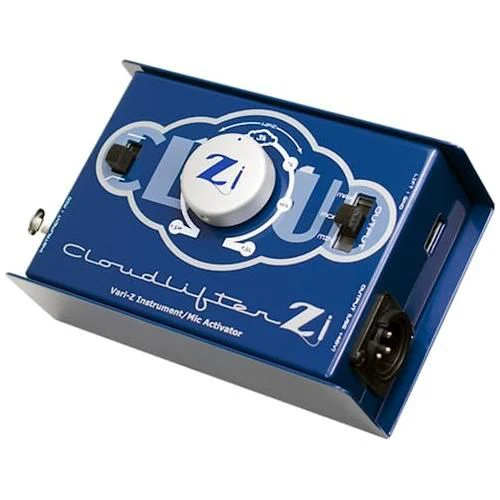 Cloud Microphones CL-Zi Cloudlifter Zi 1-CH DI and Mic Activator Bundle w/Pig Hog 15 XLR Mic Cable & Liquid Audio Polishing Cloth - Image 2