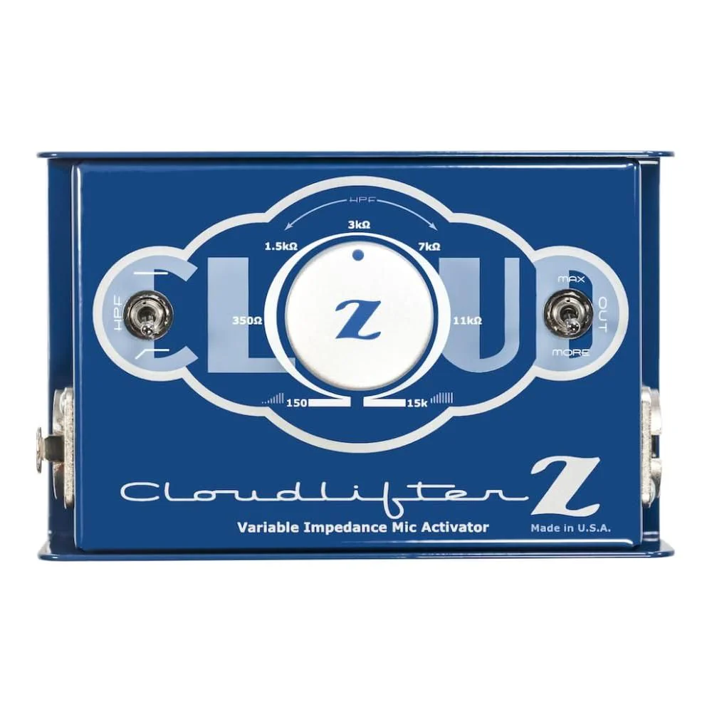 Cloud Microphones Cloudlifter CL-Z 1-Channel Microphone Activator Bundle w/Pig Hog 15’ XLR Mic Cable & Liquid Audio Polishing Cloth - Image 2