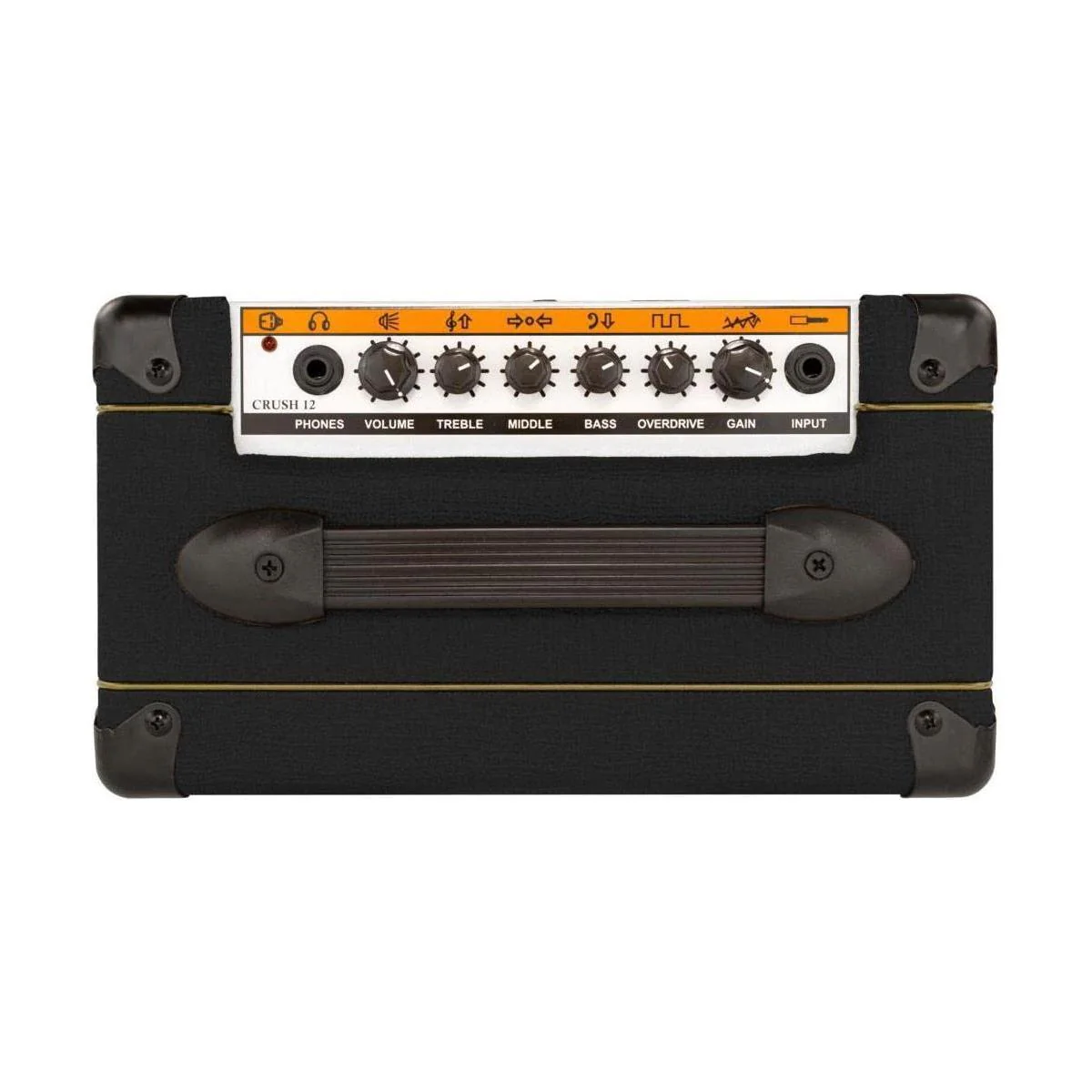 Crush 12 - 12W 6" Guitar Amplifier and Speaker Combo, Black - Image 3