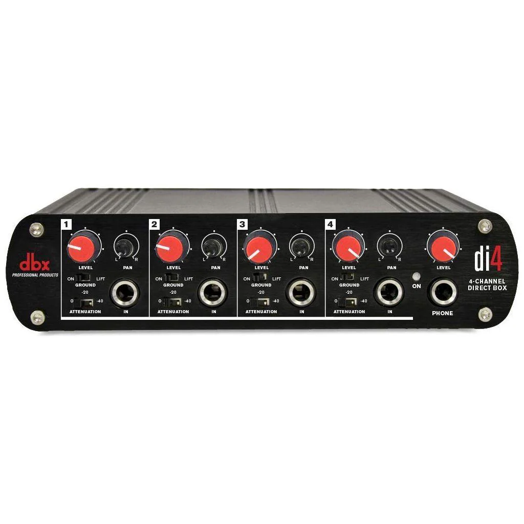 dbx DI1 Active 1-Channel Direct Box - Image 6