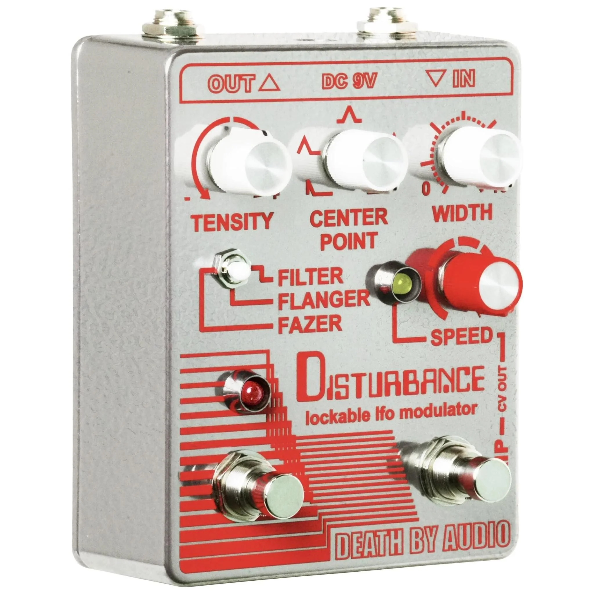 Death by Audio Disturbance Freaky Freezable Filter Flanger Fazer Pedal - Image 3