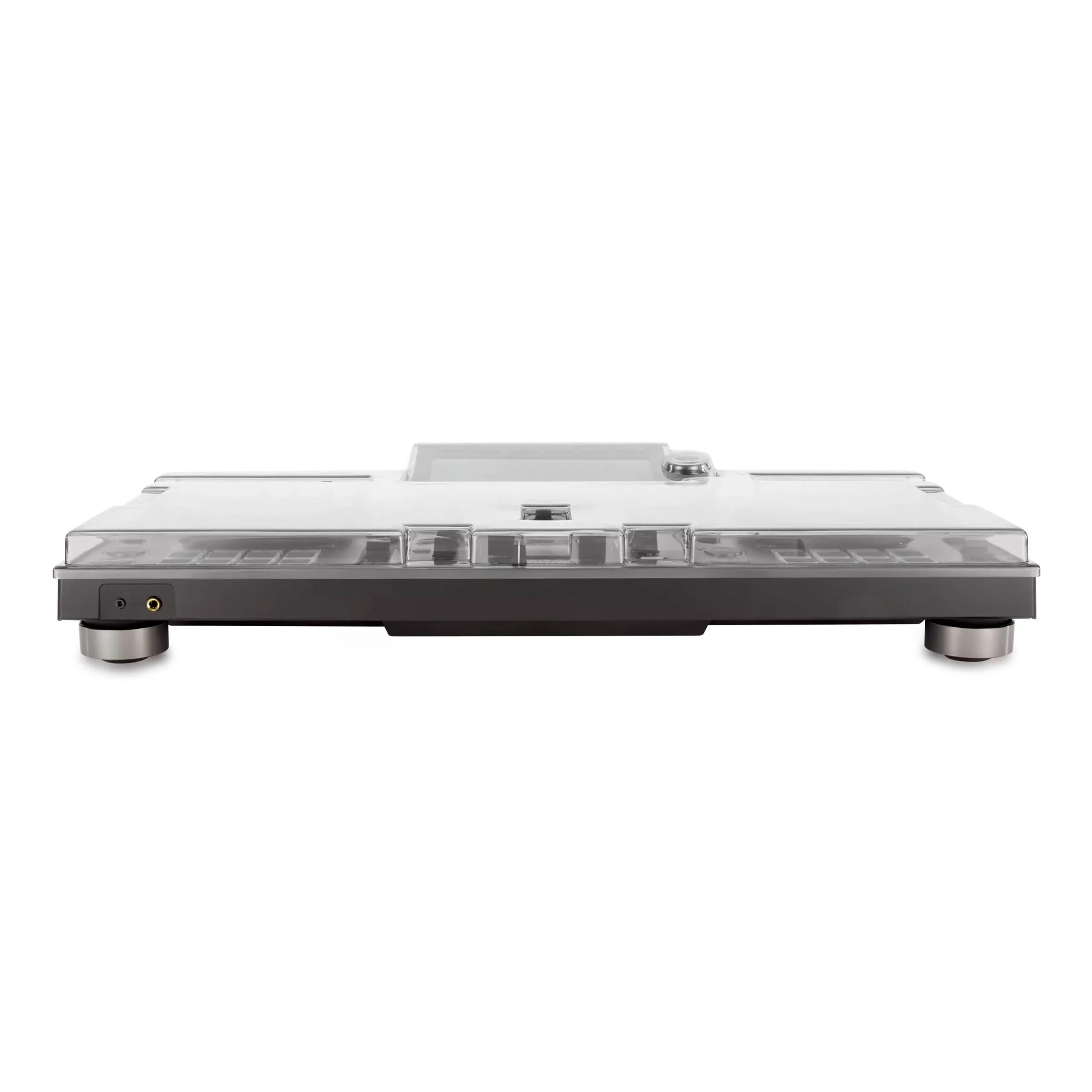 Decksaver DS-PC-XDJRX3 Polycarbonate Cover for Pioneer DJ XDJ-RX3 Bundle with Polishing Cloth – Smoked/Clear Dust & Impact Protection, Fits Most Flight Cases - Image 3
