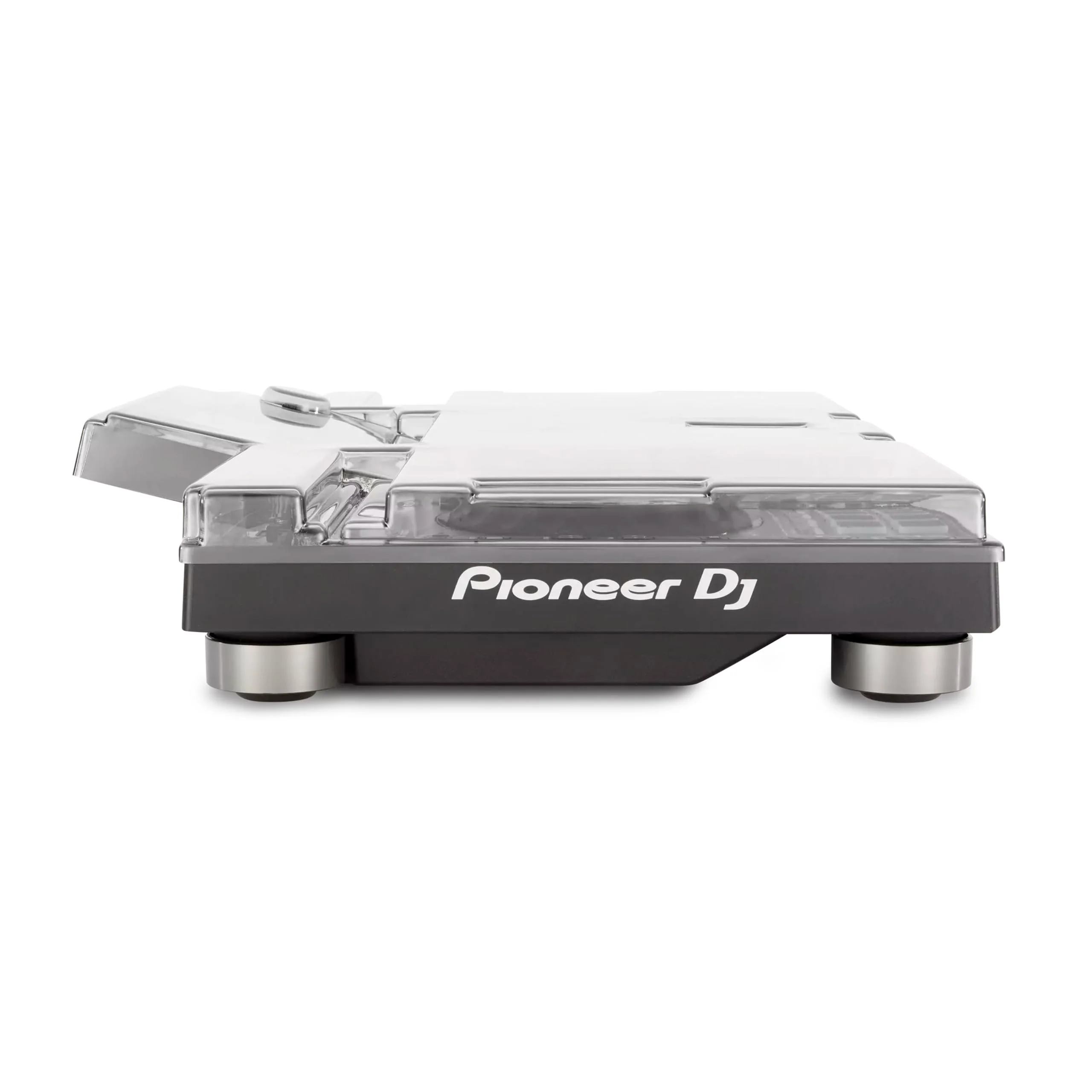Decksaver DS-PC-XDJRX3 Polycarbonate Cover for Pioneer DJ XDJ-RX3 Bundle with Polishing Cloth – Smoked/Clear Dust & Impact Protection, Fits Most Flight Cases - Image 5