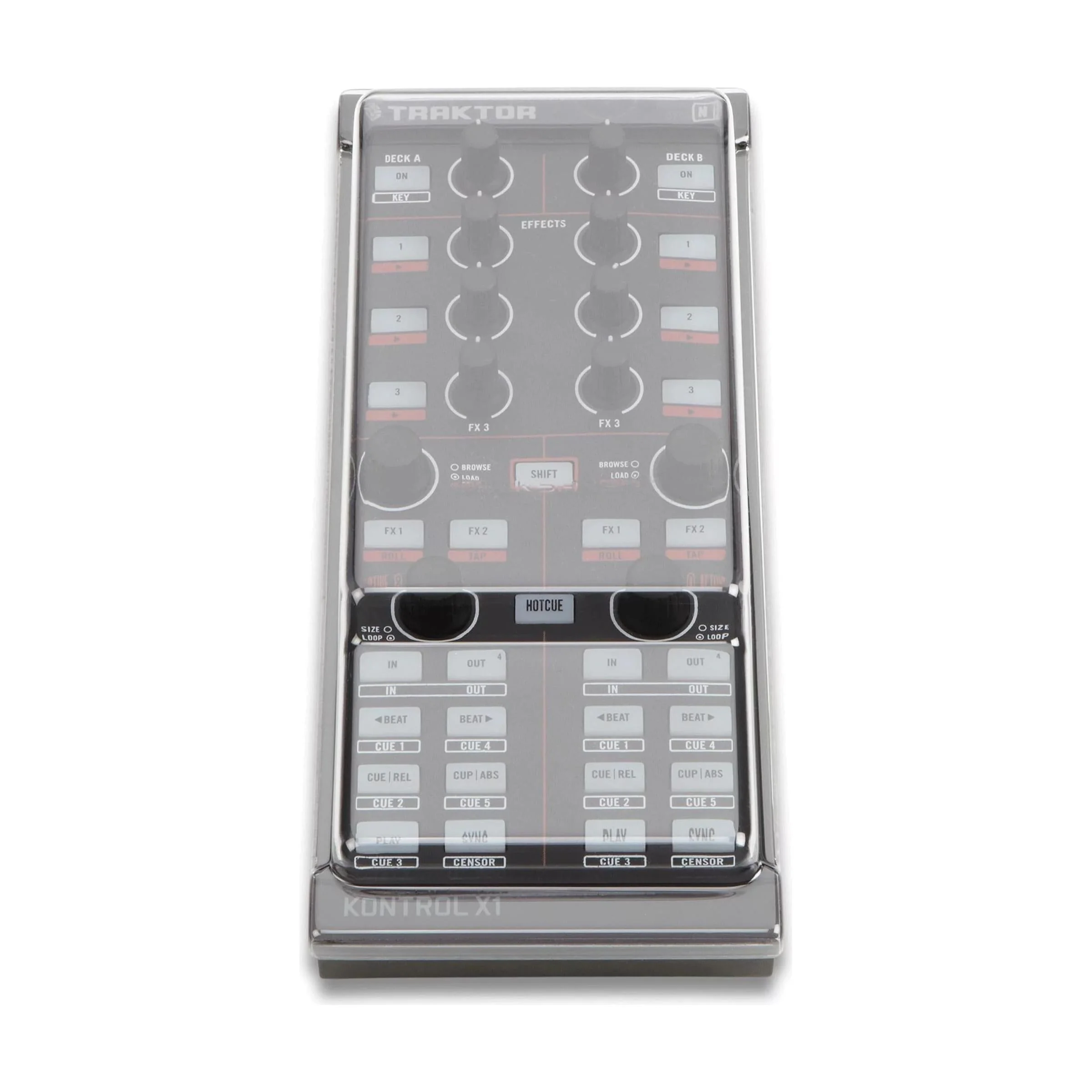 Decksaver NI Kontrol X1/F1 Smoked/Clear Cover (DS-PC-KONTROLX1F1) - Image 5