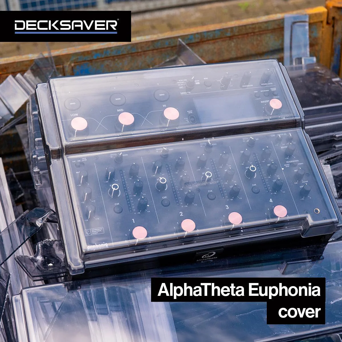 Decksaver Polycarbonate Cover Compatible with Alphatheta Euphonia (Soft-Fit) - Image 2