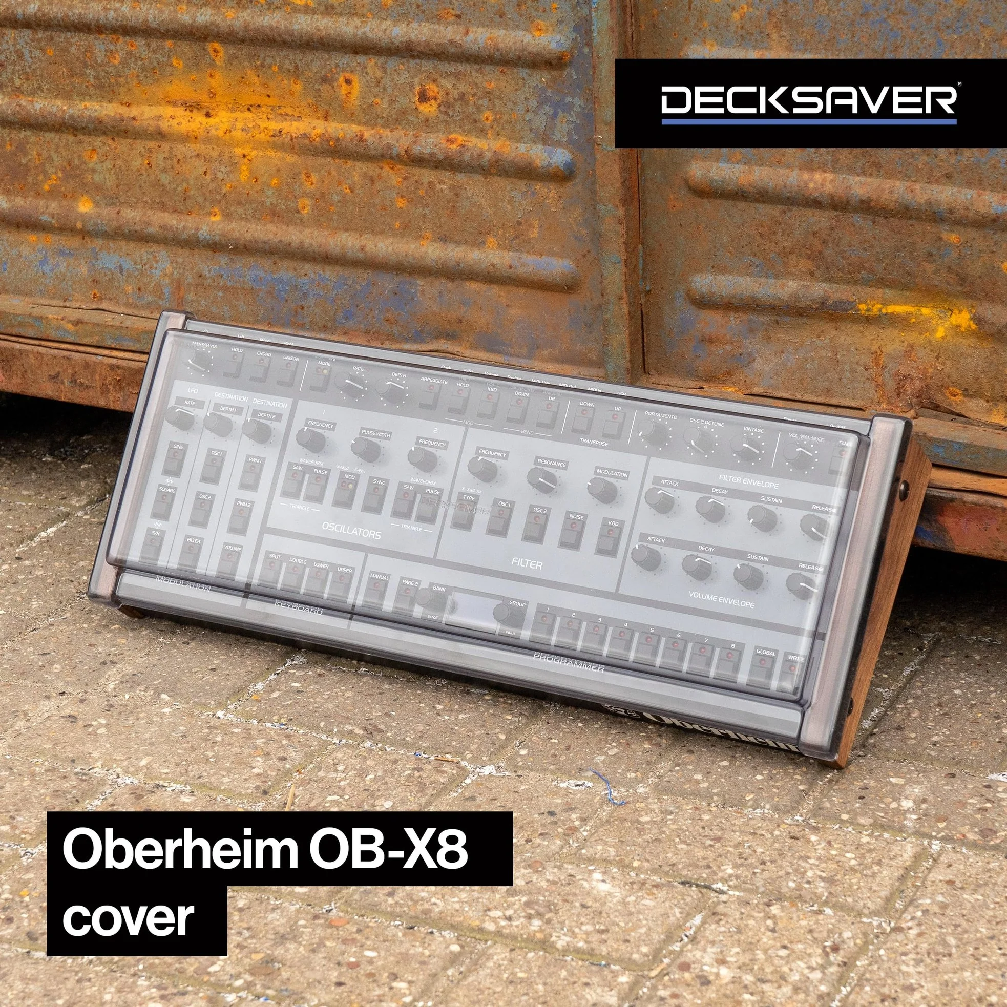 Decksaver Polycarbonate Cover Compatible with OB-X8 Desktop (Soft-Fit) - Image 2
