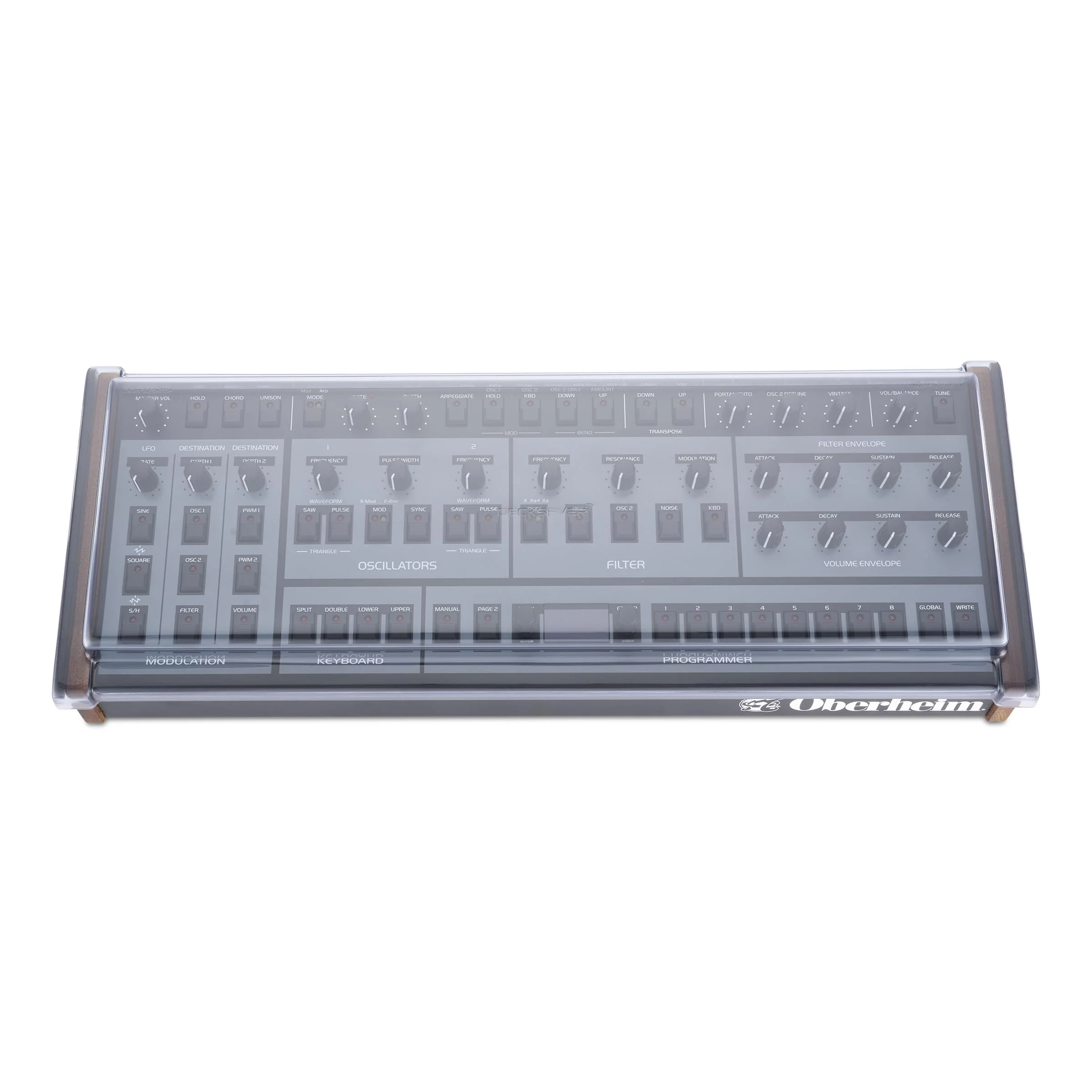 Decksaver Polycarbonate Cover Compatible with OB-X8 Desktop (Soft-Fit) - Image 3
