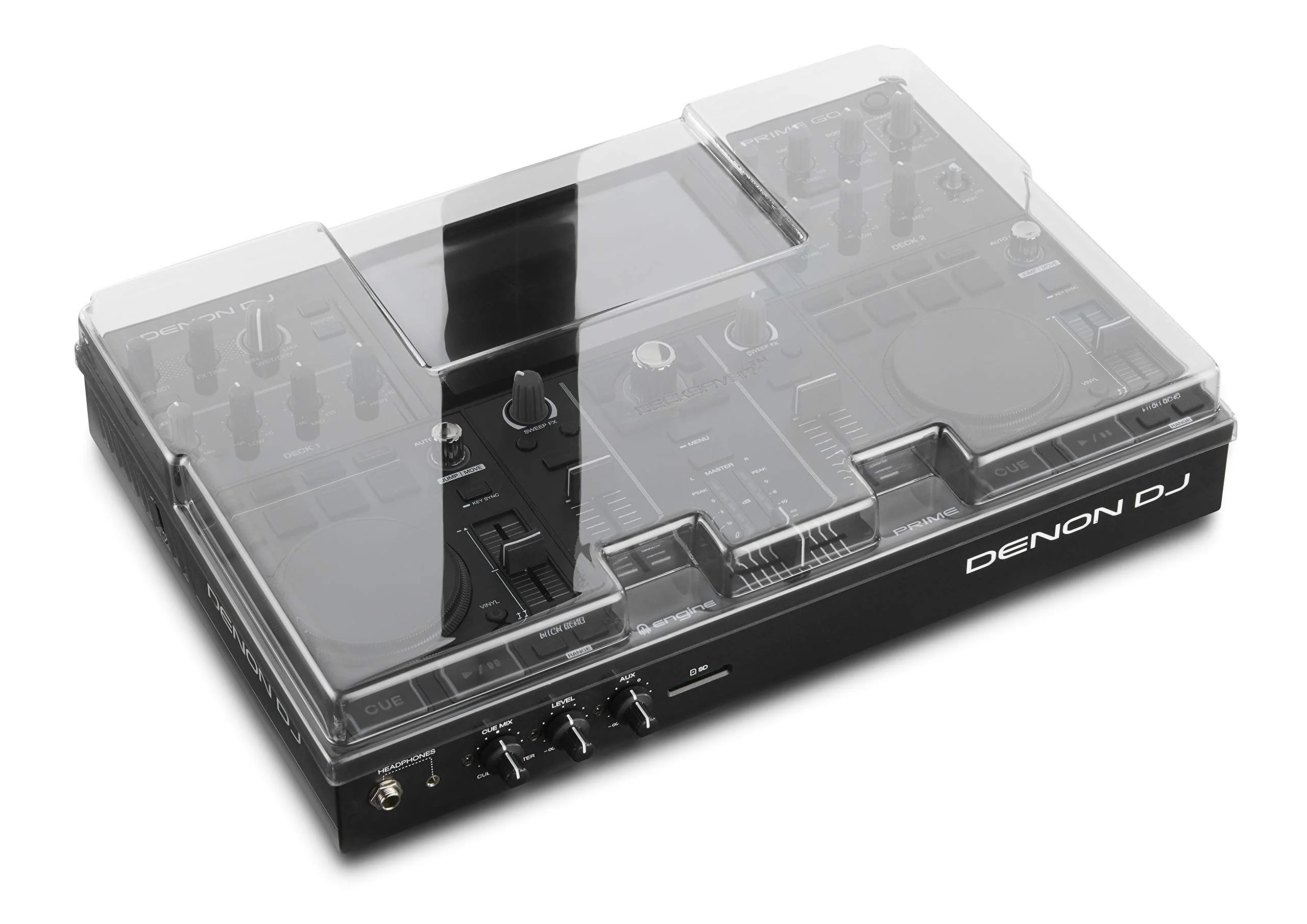 Decksaver Super Strong Polycarbonate Cover Compatible with Denon DJ Prime GO & GO+ - Image 3