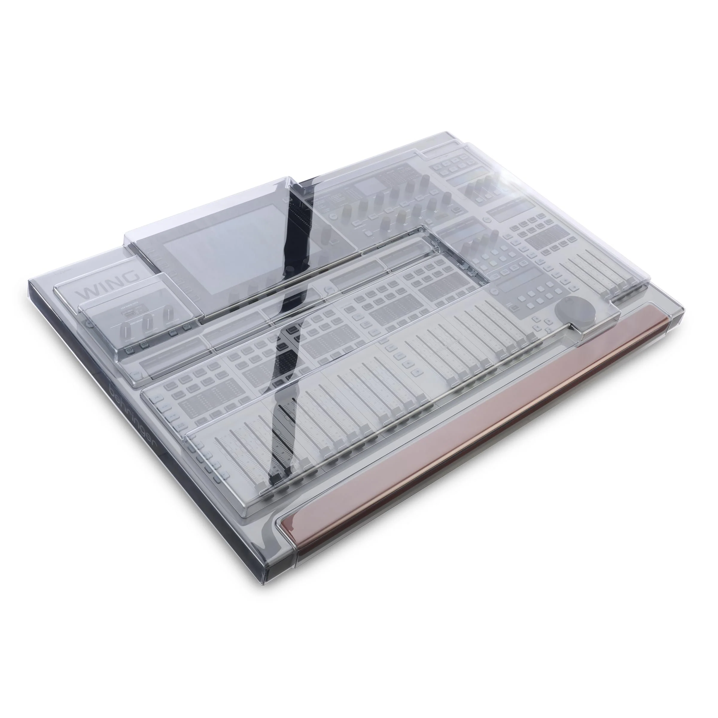 Decksaver Super Strong Polycarbonate Custom Fit Cover Compatible with Behringer Wing, Dust Cover for Travel and Everyday Protection