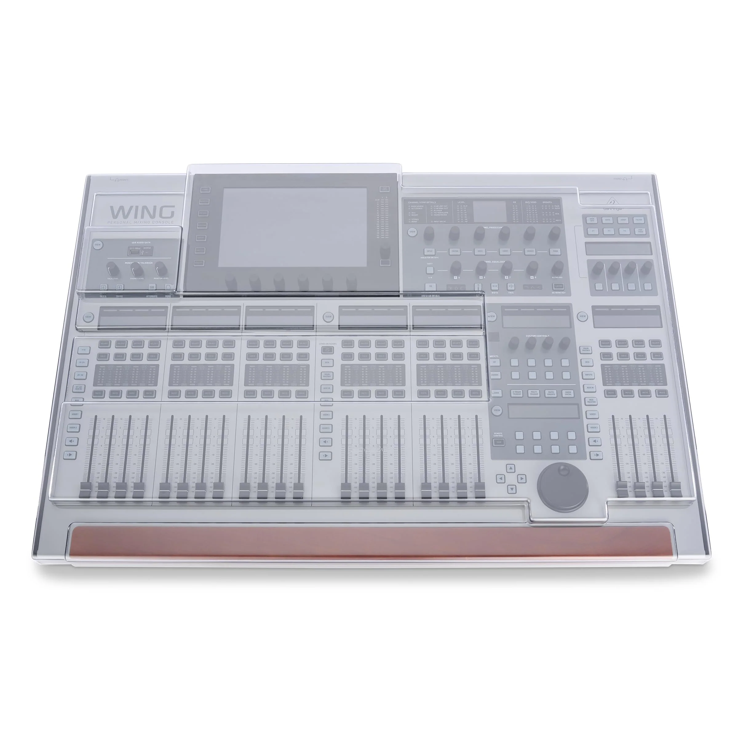 Decksaver Super Strong Polycarbonate Custom Fit Cover Compatible with Behringer Wing, Dust Cover for Travel and Everyday Protection - Image 2