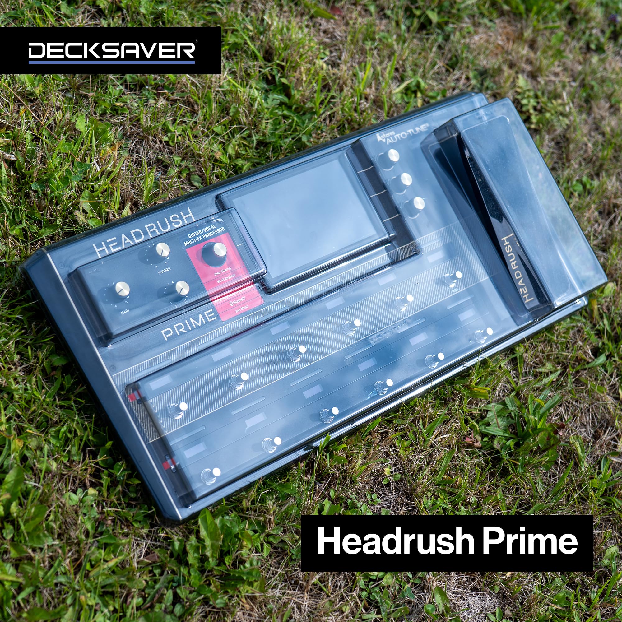 Decksaver Super Strong Polycarbonate Custom Fit Cover Compatible with Headrush Prime Multi-Effects Processor Pedal, Guitar FX Pedal Cover for Travel and Everyday Protection - Image 2