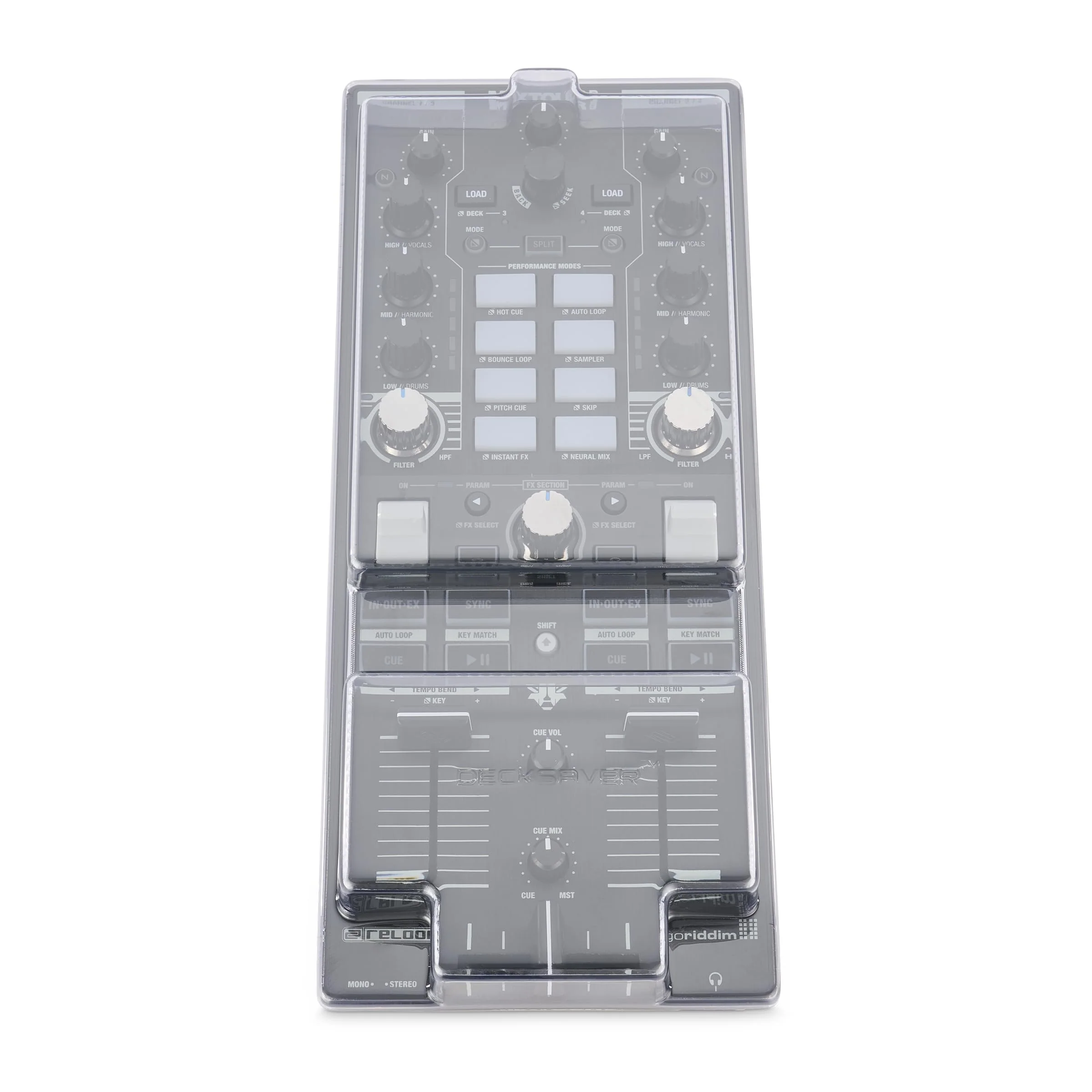Decksaver Super Strong Polycarbonate Custom Fit Cover Compatible with Reloop Mixtour Pro, Dust Cover for Travel and Everyday Protection - Image 2