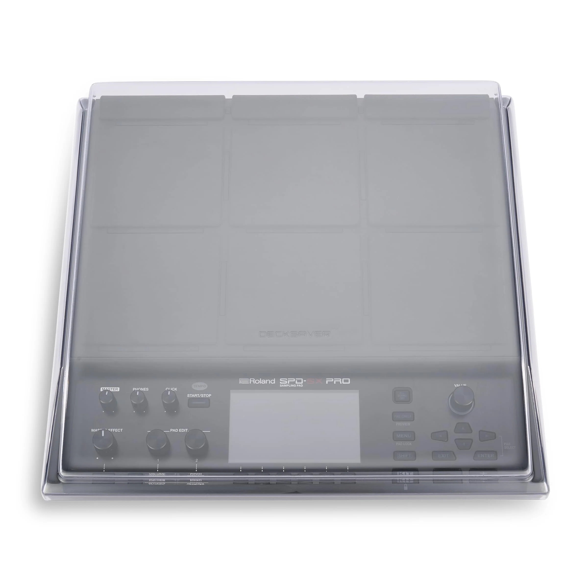 Decksaver Super Strong Polycarbonate Custom Fit Cover Compatible with Roland SPD-SX Pro, Dust Cover for Travel and Everyday Protection - Image 2