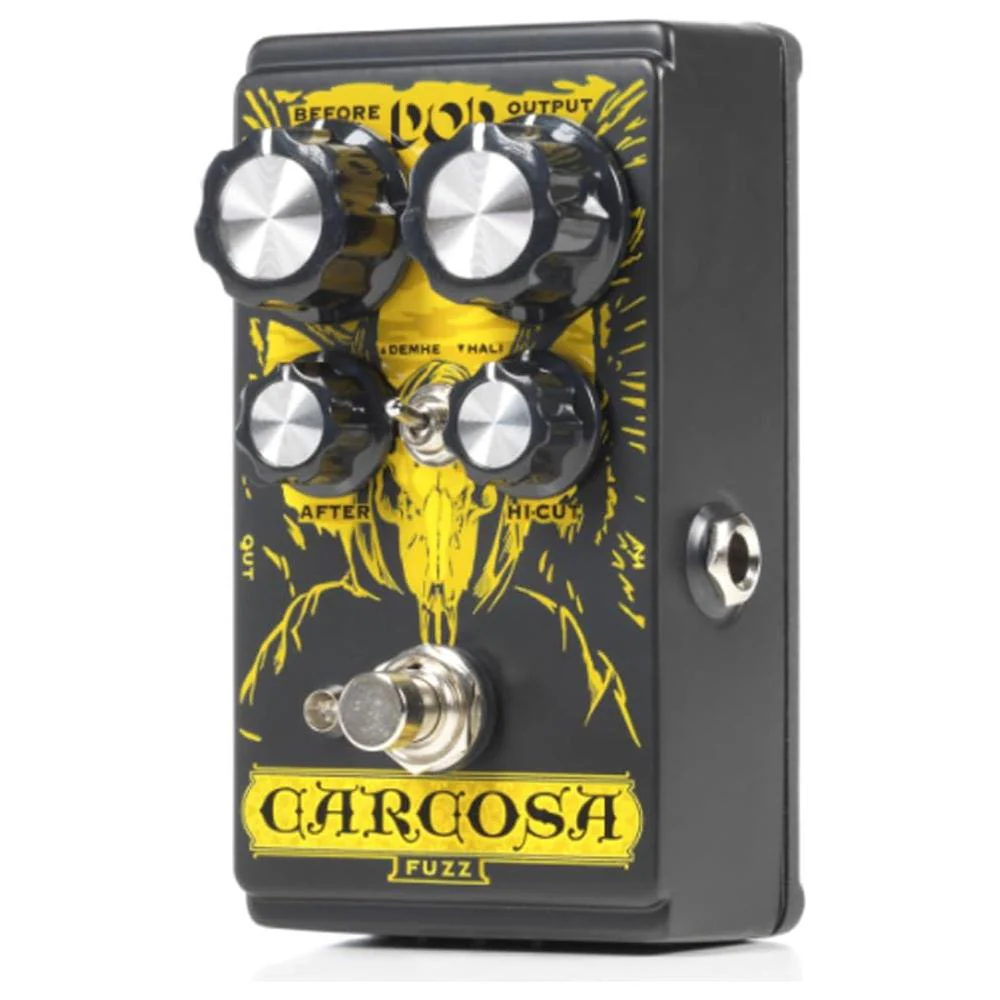 DigiTech Carcosa Fuzz Effect Pedal Bundle w/ 2-Pack Strukture Cable, 12-Pack Guitar Pick and Liquid Audio Polishing Cloth - Image 5