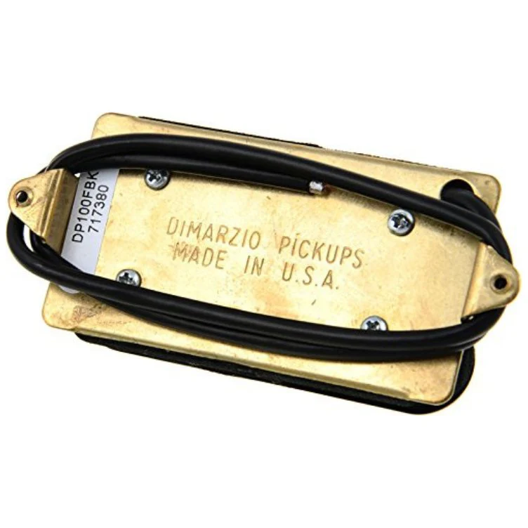 DiMarzio DP100BK Super Distortion High Output Humbucker Bridge Pickup, Black - Image 3