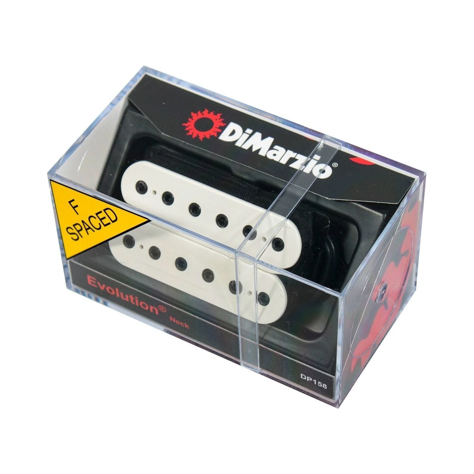 DiMarzio DP158FW Evolution Neck Humbucker Pickup F-space White 4 Conductor Ceramic - Image 2