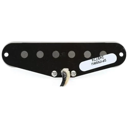 DiMarzio DP175SW True Velvet Middle Pickup, White Bundle w/ 12x Fender Guitar Picks, and Liquid Audio Polishing Cloth - Image 2
