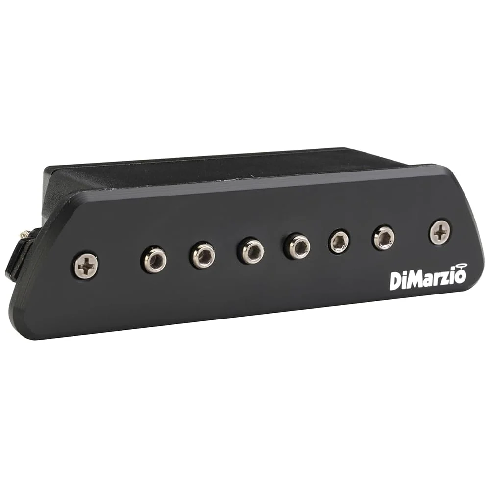DiMarzio DP234 Evolution® The Black Angel™ Acoustic Soundhole Pickup, Black Bundle w/ 12-Pack Guitar Pick and Liquid Audio Polishing Cloth - Image 4