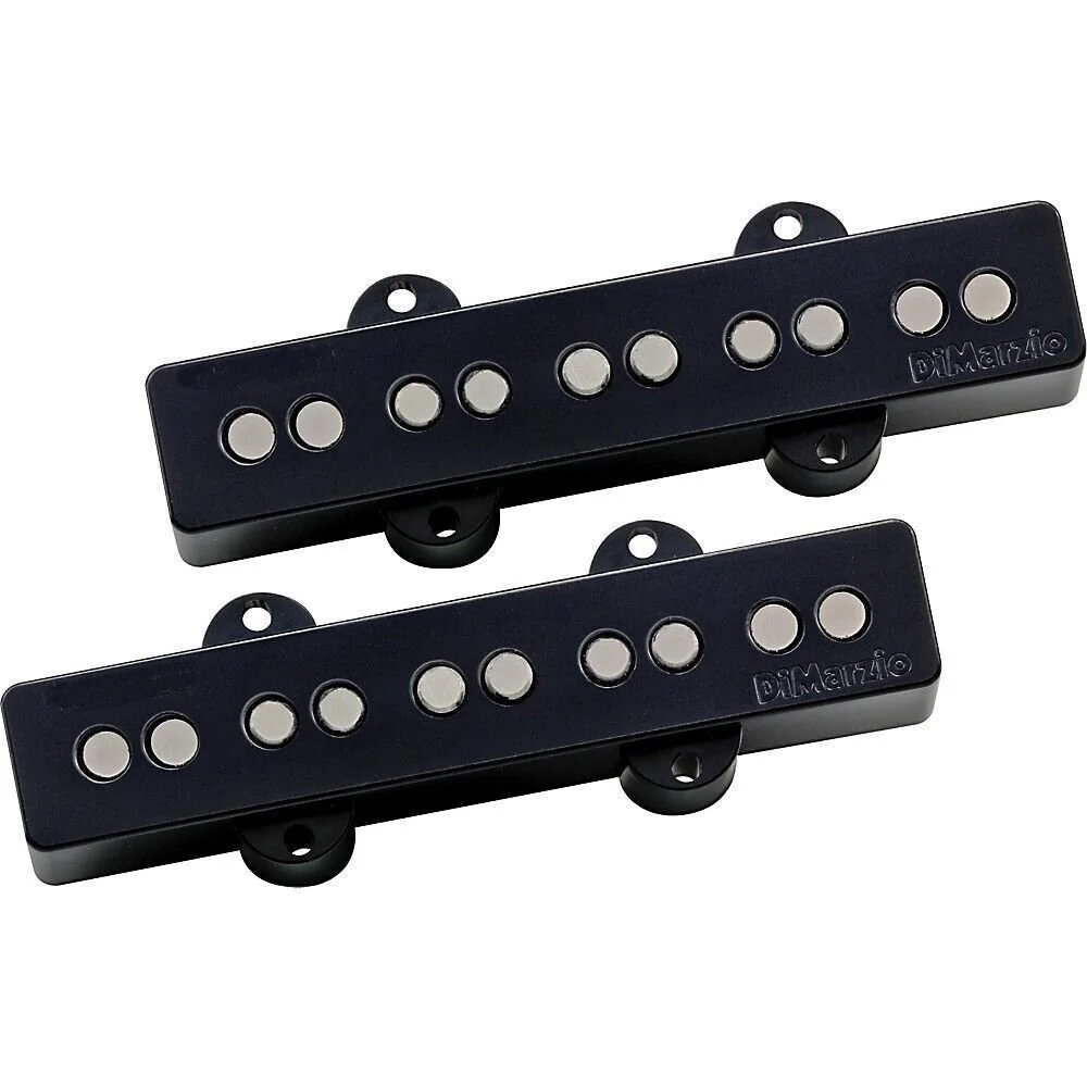 DiMarzio DP552BK Area J 5 Pair Jazz Bass Pick-up set, Black - Image 2
