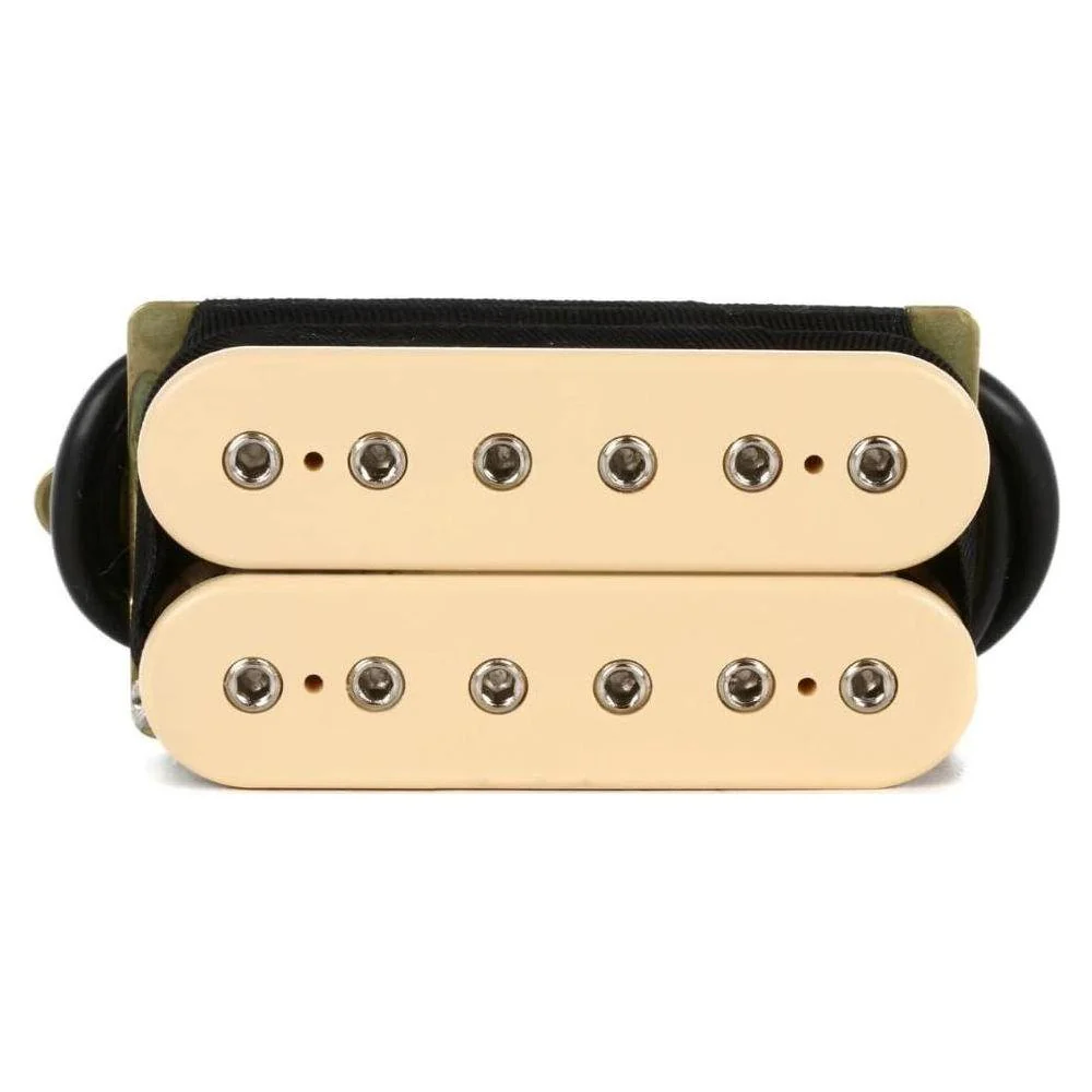 DiMarzio DP100CR Super Distortion Humbucker Pickup, Cream w/ 12x Guitar Picks and Liquid Audio Polishing Cloth - Image 2