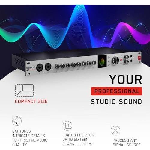 Discrete 8 Pro Synergy Core 26x32 Thunderbolt 3 Interface and USB 2.0 Audio Interface with Onboard Real-time Effects - Antelope Audio - Image 4