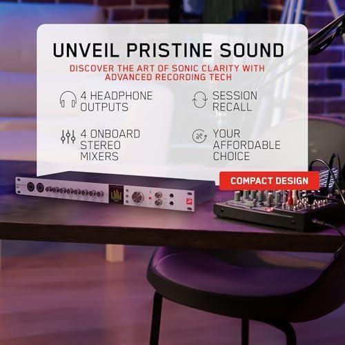 Discrete 8 Pro Synergy Core 26x32 Thunderbolt 3 Interface and USB 2.0 Audio Interface with Onboard Real-time Effects - Antelope Audio - Image 5