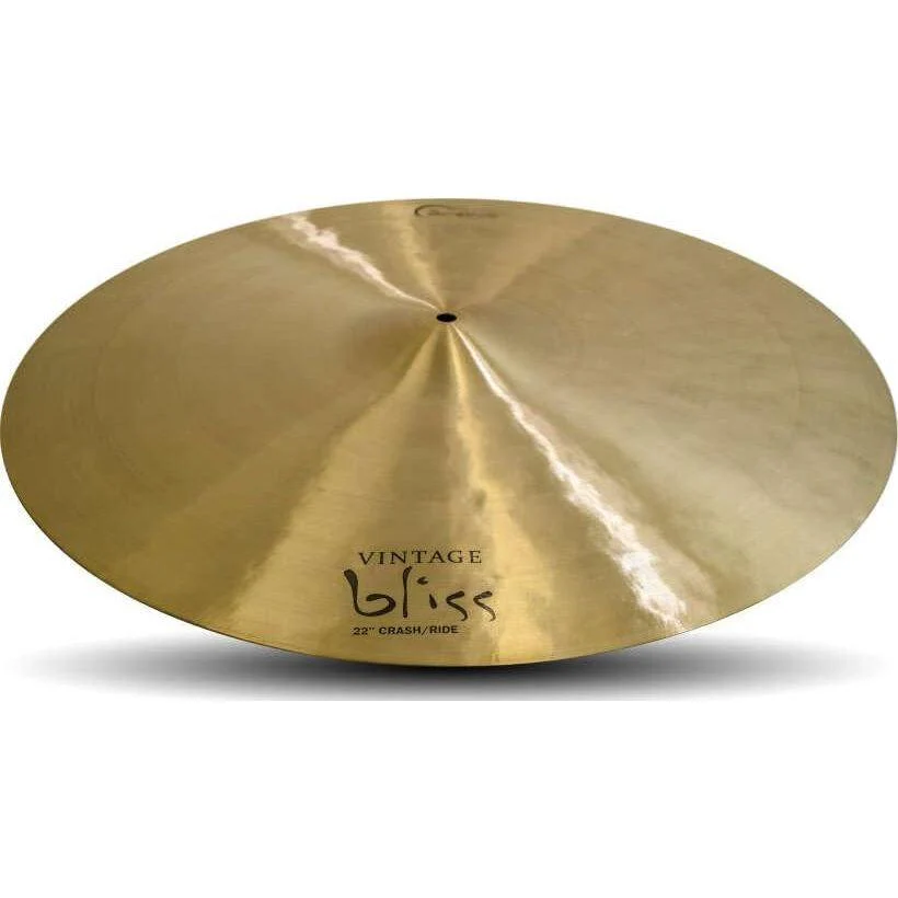 Dream Cymbals and Gongs VBCRRI22 Vintage Bliss Crash/Ride 22" Cymbal Bundle w/Liquid Audio Polishing Cloth - Image 2