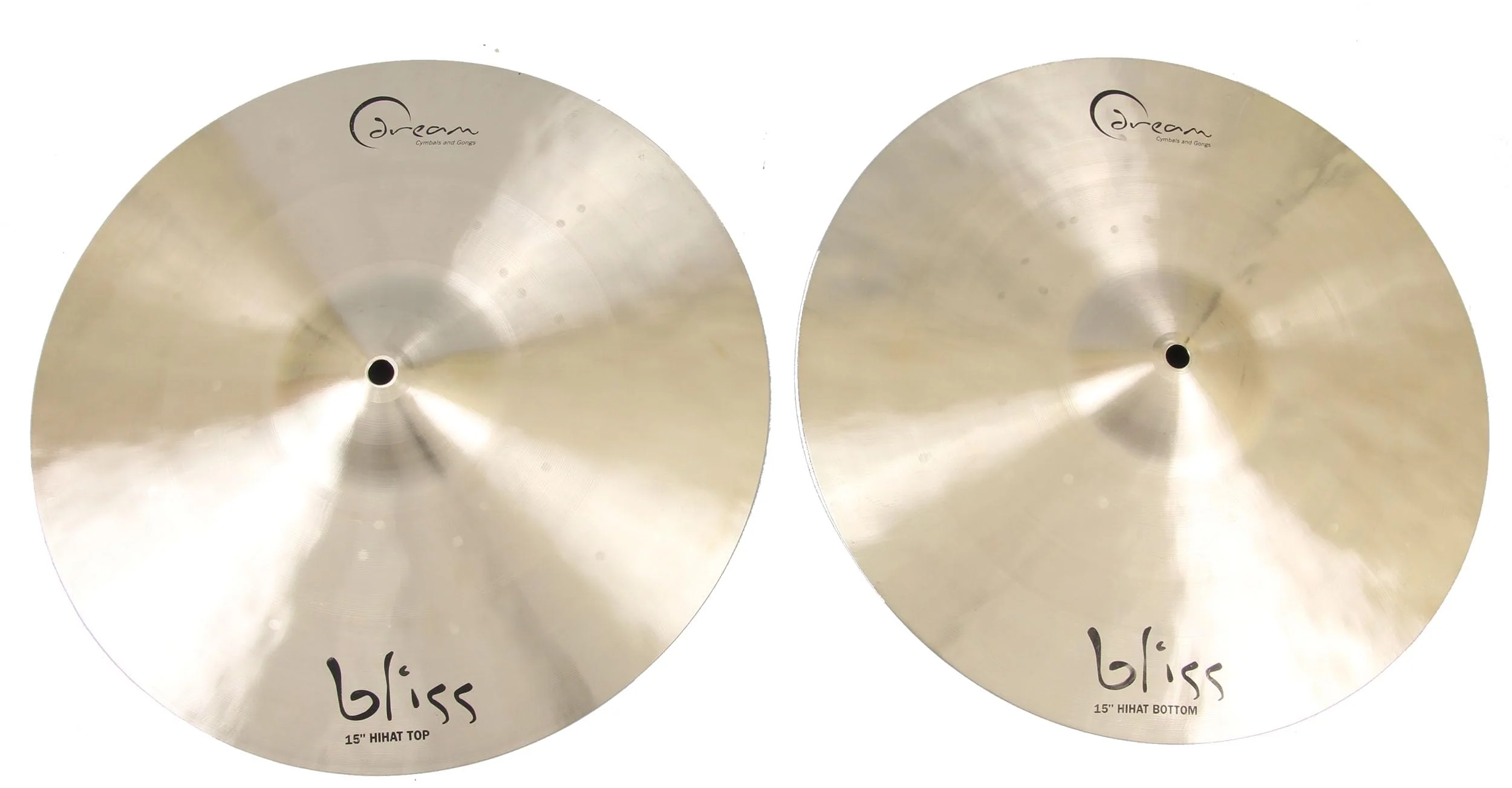 Dream Cymbals and Gongs BHH15 Bliss Series Hi Hat Cymbal - 15 inch - Image 2
