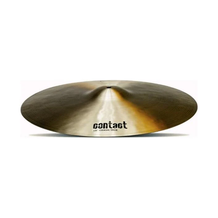 Dream Cymbals and Gongs C-CRRI18 Contact Crash/Ride 18" Cymbal Bundle w/Liquid Audio Polishing Cloth - Image 2