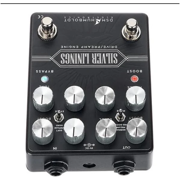 DSM Humboldt Silver Linings Drive/Preamp Engine Guitar Pedal - Image 3