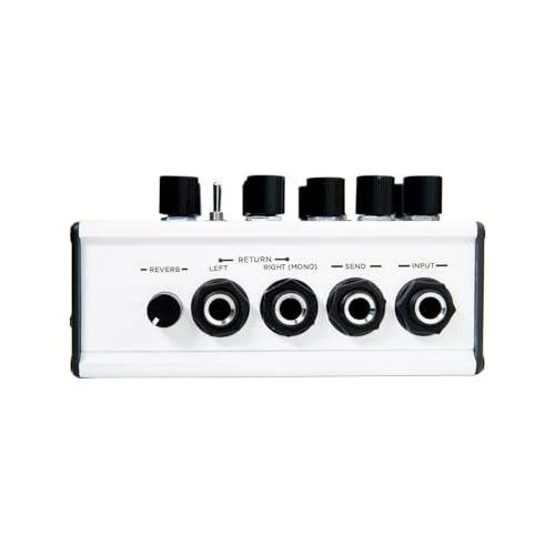 DSM & Humboldt - Simplifier MK-2 II DLX Zero Watt Dual Channel & Reverb Stereo Amplifier, Micro Amp, Mini Amp, Easy-to-Use Analog AMP Simulation with Headphone Output & AUX Slots - 200mA & 9 to 12 V - Image 3
