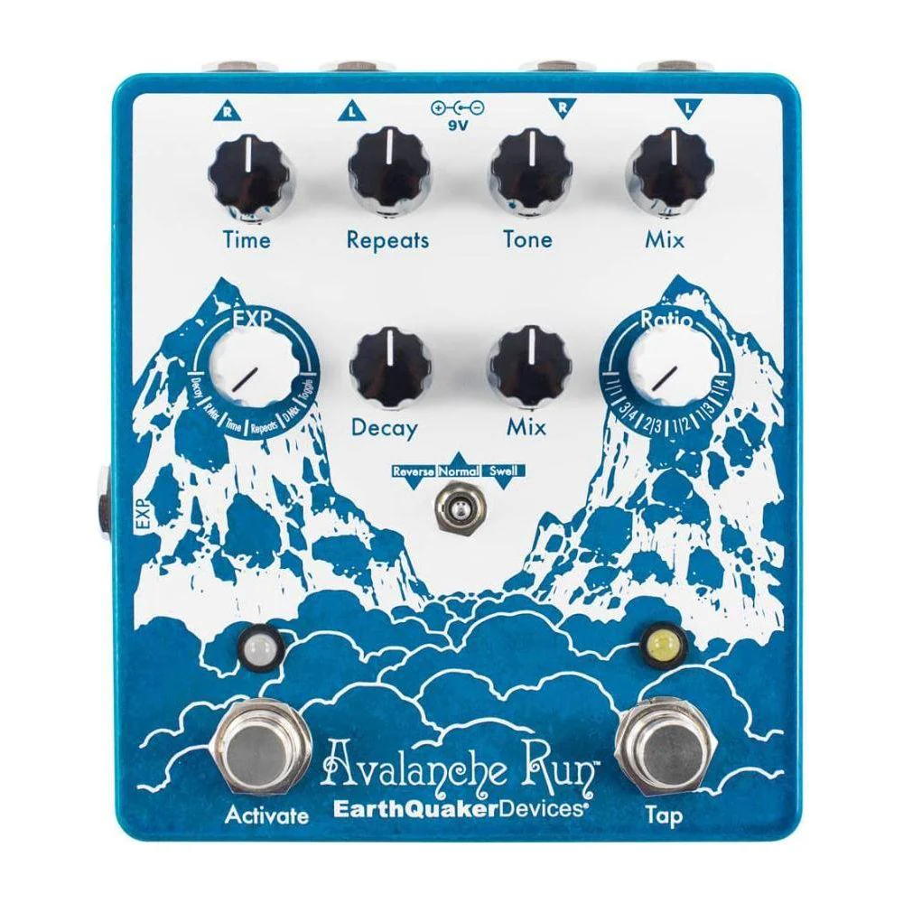 EarthQuaker Devices Avalanche Run V2 Delay and Reverb Pedal - Image 9