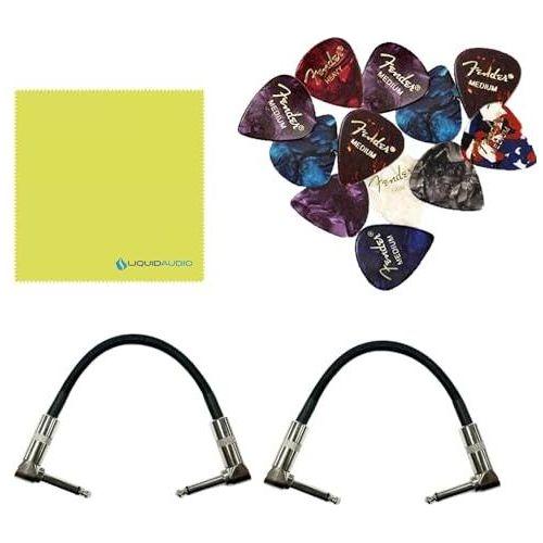 EarthQuaker Devices Hummingbird V4 Repeat Percussions Tremolo Pedal Bundle w/2x Strukture S6P48 Woven Right Angle Patch Cables, 12x Guitar Picks and Liquid Audio Polishing Cloth - Image 7