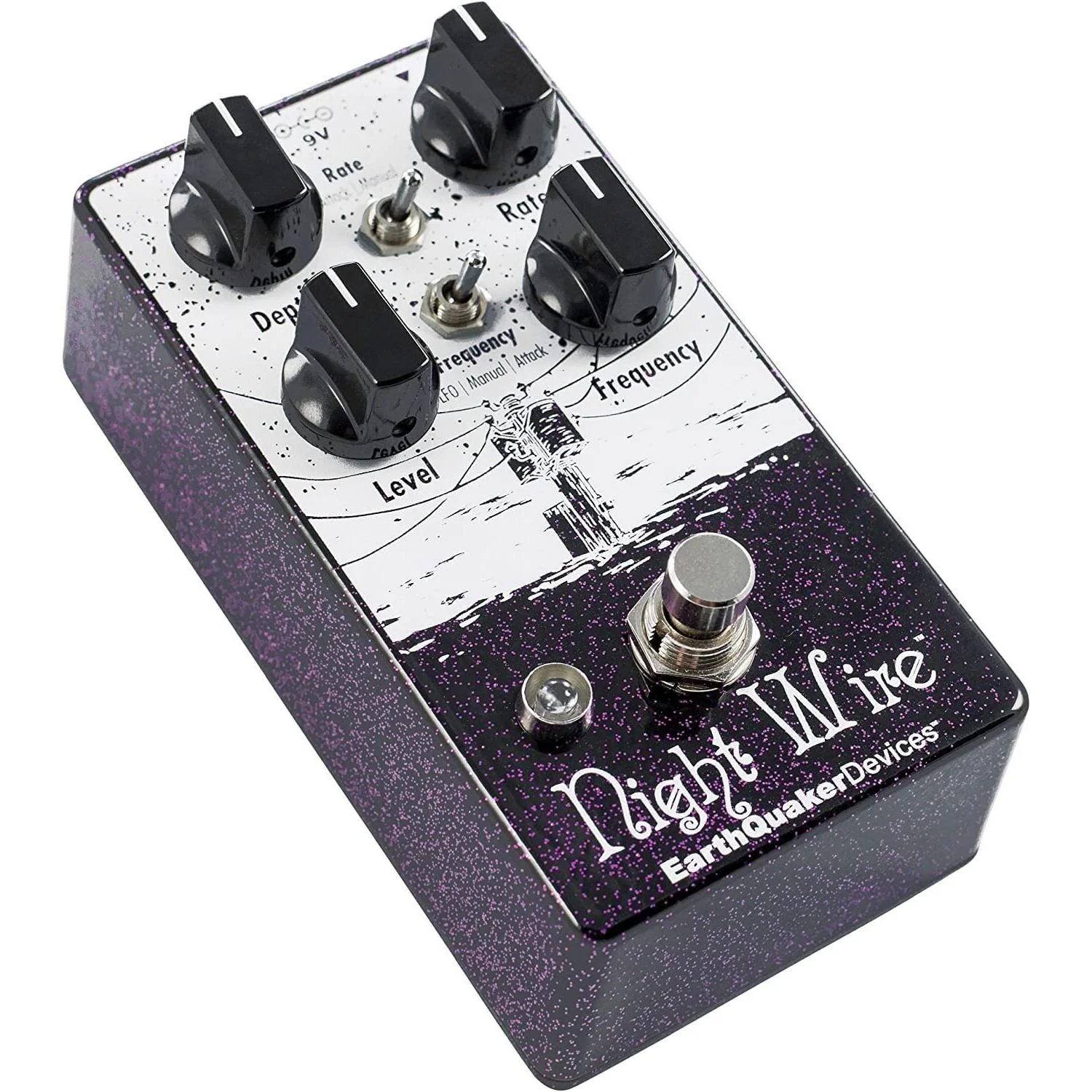EarthQuaker Devices Night Wire V2 Harmonic Tremolo Pedal - Image 3