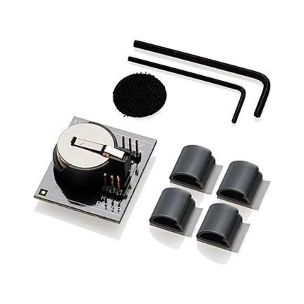 EMG ACS Acoustic Guitar Soundhole Pickup Red Bundle w/ 12x Guitar Picks and Liquid Audio Polishing Cloth - Image 3