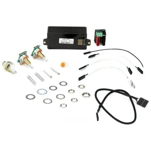 EMG H4A Passive Alnico Guitar Humbucker Pickup, Black Bundle w/ 12x Guitar Picks and Liquid Audio Polishing Cloth - Image 2