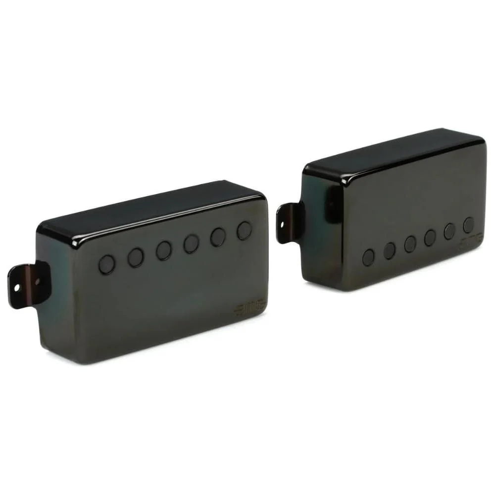 EMG JH James Hetfield Signature Guitar Pickup Set Black Chrome Bundle w/ 12x Guitar Picks, and Liquid Audio Polishing Cloth - Image 3