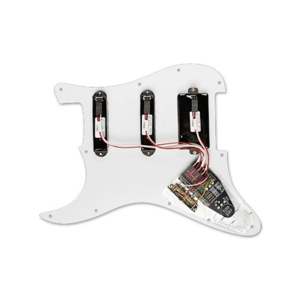EMG KH20 Pro Series Kirk Hammett Active Pickup Prewired Guitar Pickguard Set Bundle w/ 12x Guitar Picks and Liquid Audio Polishing Cloth - Image 2