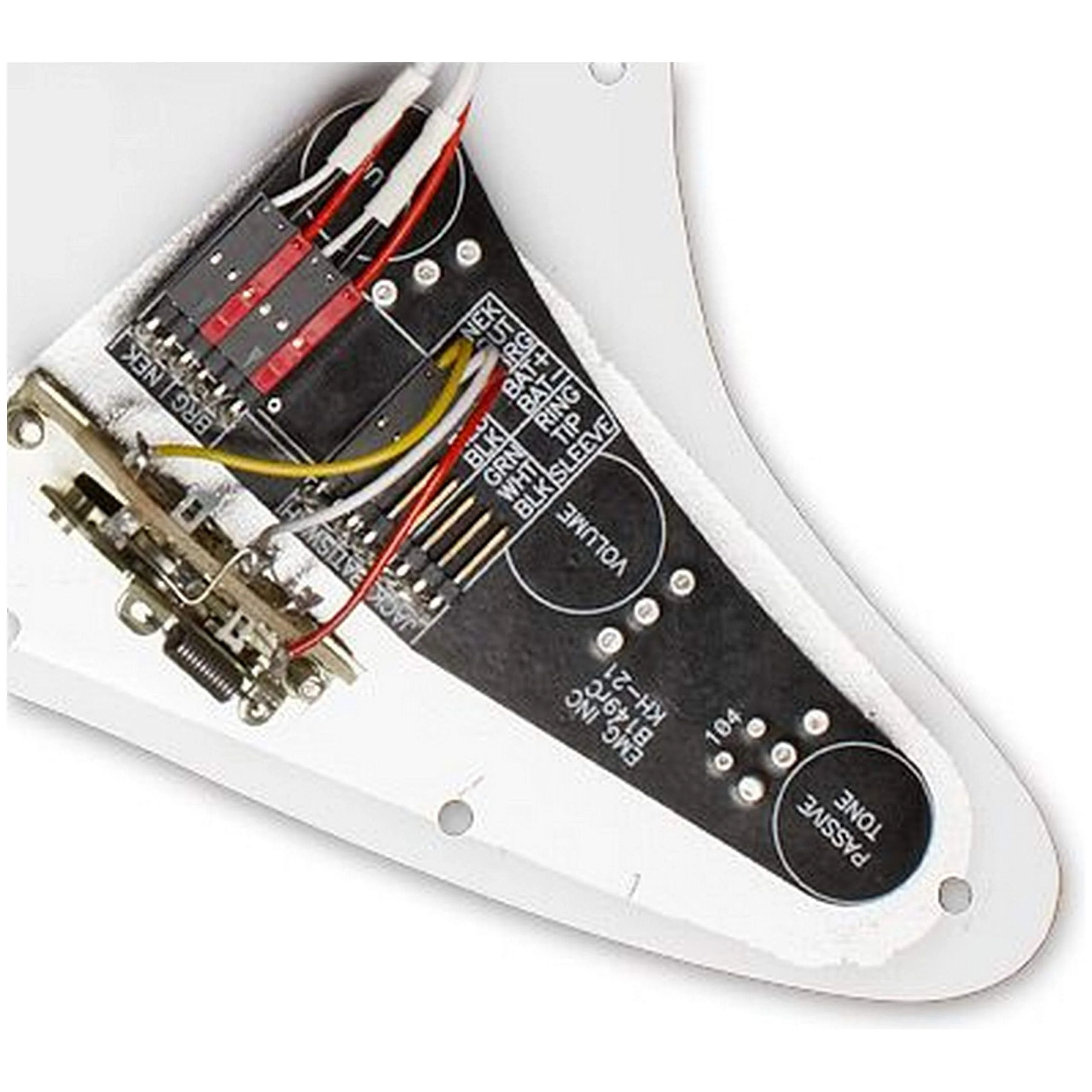 EMG KH21 Kirk Hammett Active Pickup Set with Pickguard - Image 3