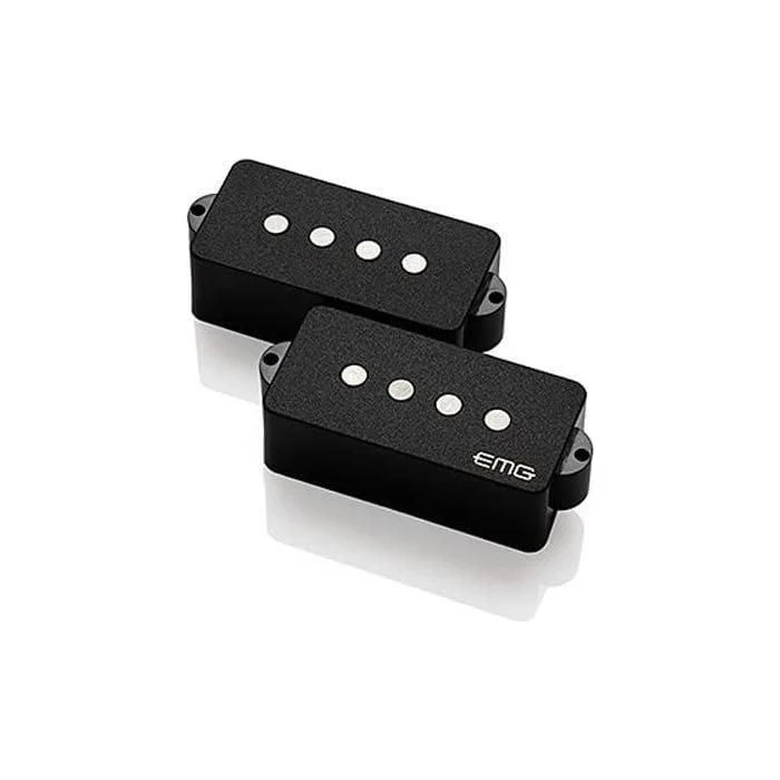EMG Geezer Butler Signature P Bass Guitar Pickup Set Bundle w/ 12x Guitar Picks, and Liquid Audio Polishing Cloth - Image 2