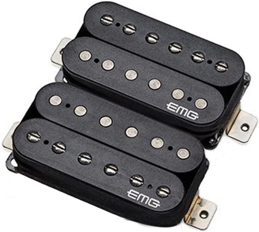EMG Super 77 Retro Active Electric Guitar Humbucker Pickup Set - Image 2