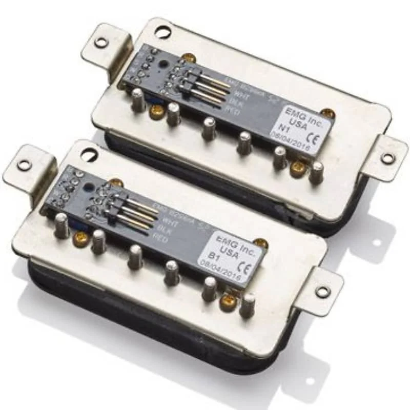EMG Super 77 Retro Active Electric Guitar Humbucker Pickup Set - Image 4