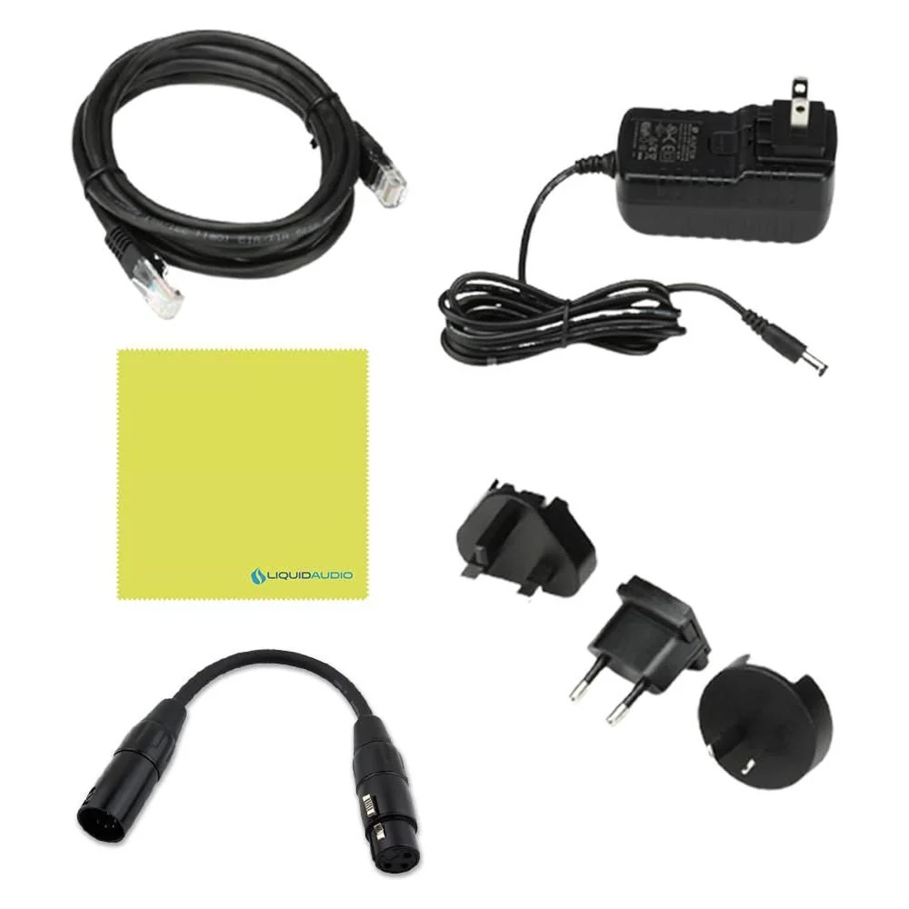 Enttec 70407 ODE MK3 Two-Universe Bidirectional DMX Ethernet Gateway Bundle w/DMX Adapter 5 Pin(M) to 3 Pin(F) XLR and Liquid Audio Polishing Cloth - Image 5