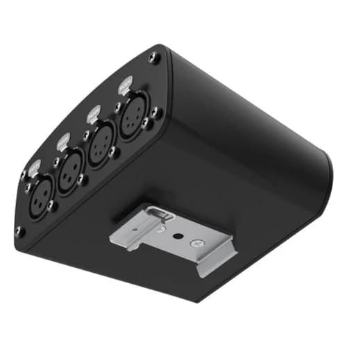 Enttec 70578 D-Split DMX 4 Port Isolated Splitter/Isolator (3/5-Pin) Bundle w/3-Pin DMX Lighting Cable and Liquid Audio Polishing Cloth - Image 8