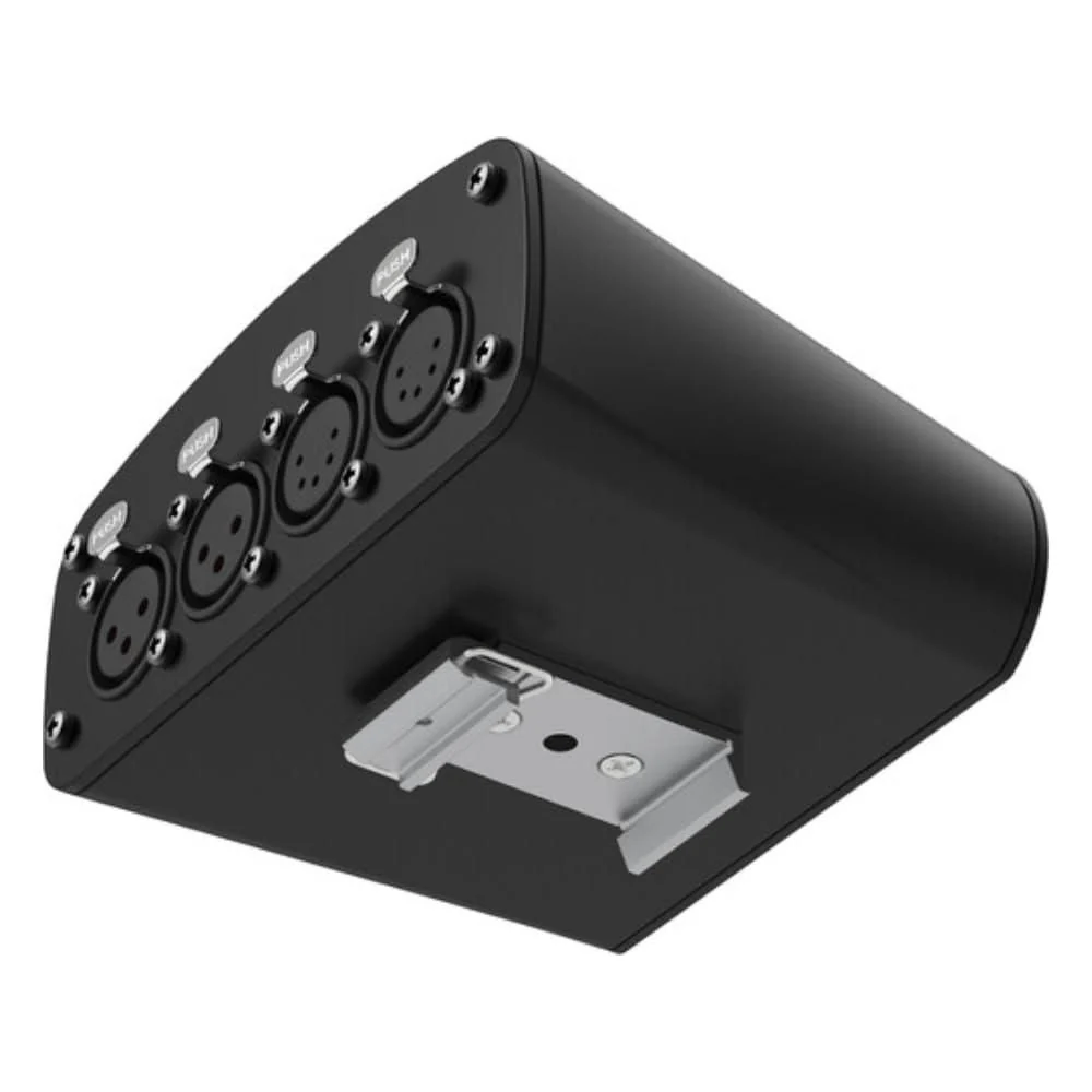Enttec 70578 D-Split DMX 4 Port Isolated Splitter/Isolator (3/5-Pin) Bundle w/DMX Adapter 5 Pin(M) to 3 Pin(F) XLR and Liquid Audio Polishing Cloth - Image 8