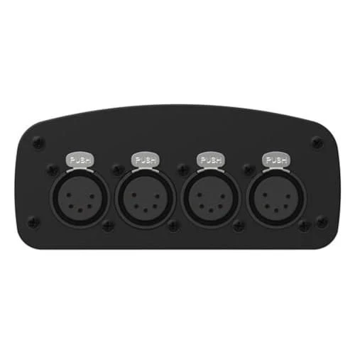 Enttec D-Split 70579 DMX 4 Port Isolated Splitter/Isolator (5-Pin) Bundle w/3-Pin DMX Lighting Cable and Liquid Audio Polishing Cloth - Image 5