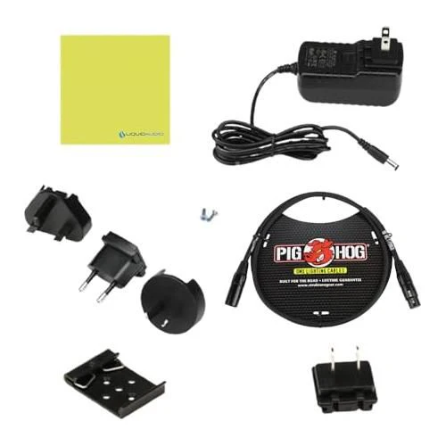 Enttec D-Split 70579 DMX 4 Port Isolated Splitter/Isolator (5-Pin) Bundle w/3-Pin DMX Lighting Cable and Liquid Audio Polishing Cloth - Image 6