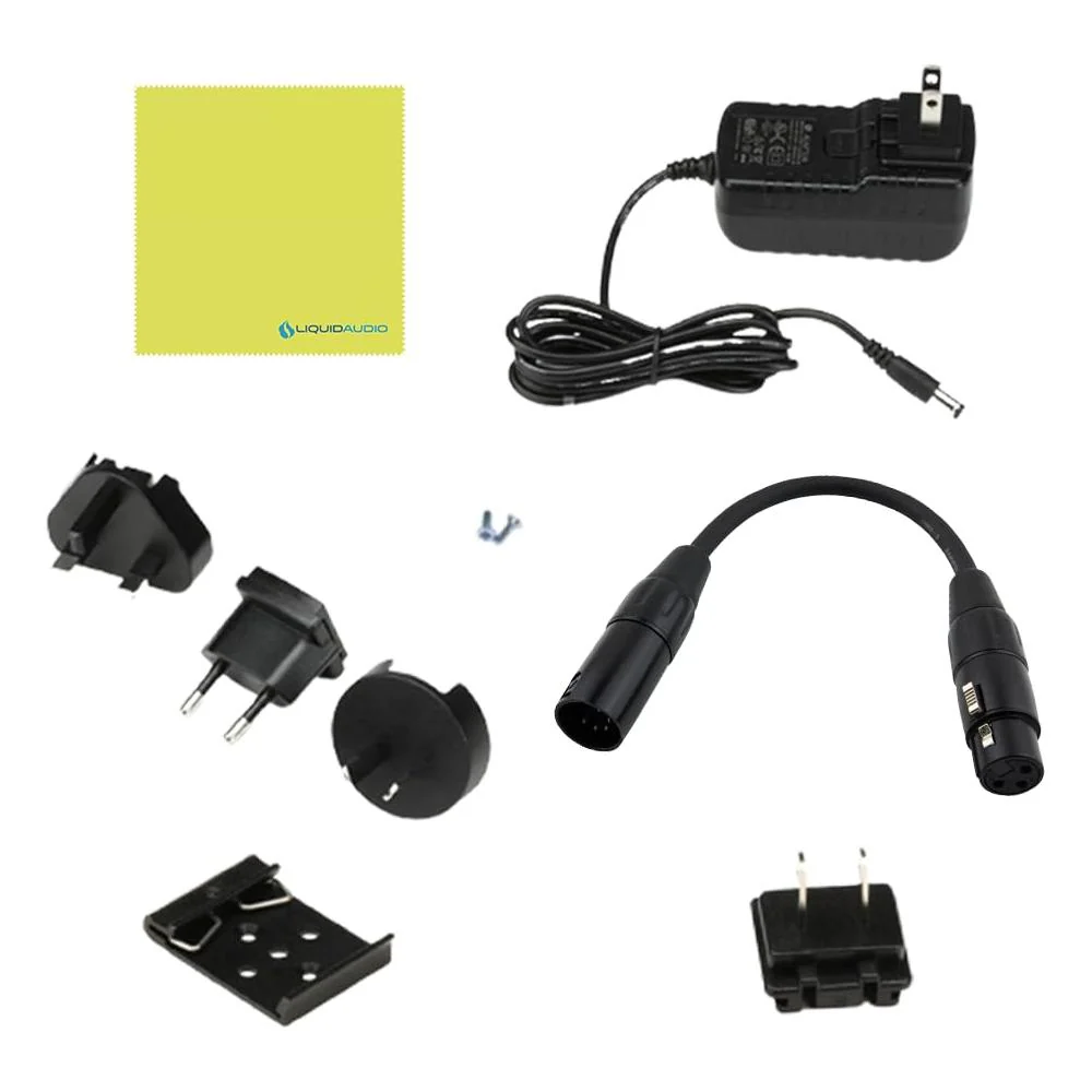 Enttec D-Split 70579 DMX 4 Port Isolated Splitter/Isolator (5-Pin) Bundle w/DMX Adapter 5 Pin(M) to 3 Pin(F) XLR and Liquid Audio Polishing Cloth - Image 6